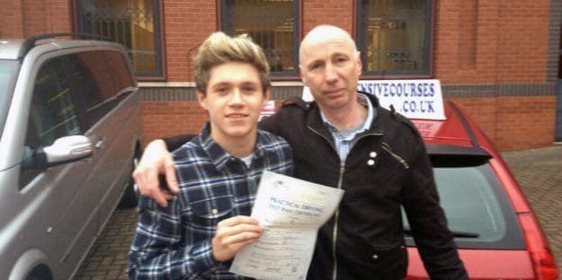 Niall Horan Driving Test with Intensive Courses Driving School