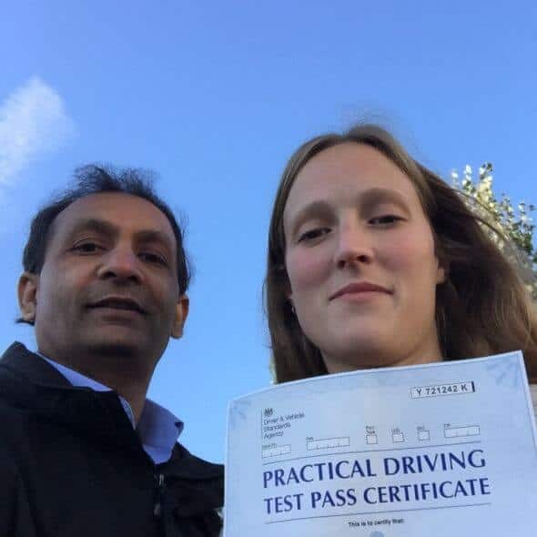 Successful Pupils who passed the Driving Test in East London E4 Area