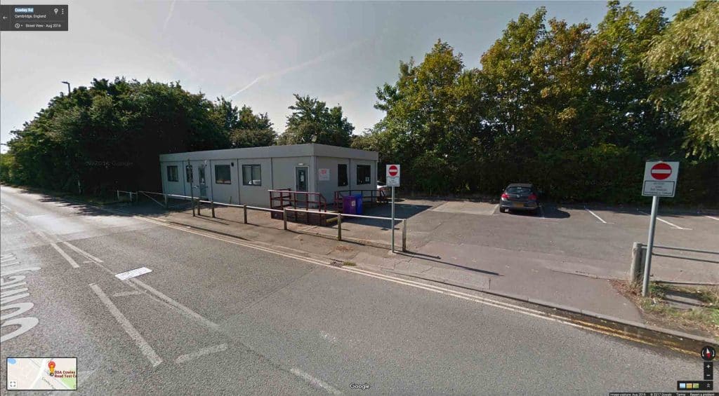 Cambridge Cowley Road Driving Test Centre