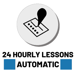 Buy 24 hourly lessons intensive driving course automatic