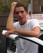 Congratulations to singer Mika in Chelsea, London SW3, on passing his driving test with Intensive Courses Driving School