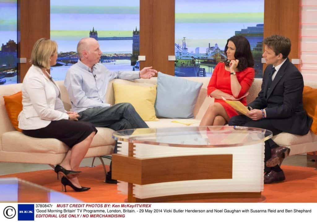 Noel Gaughan’s Petition for Distracted Drivers – Intensive Courses in Good morning Britain