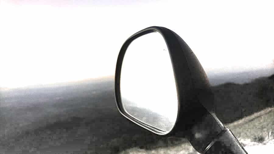 You can fail your driving test by not checking your side mirrors and rear view mirror