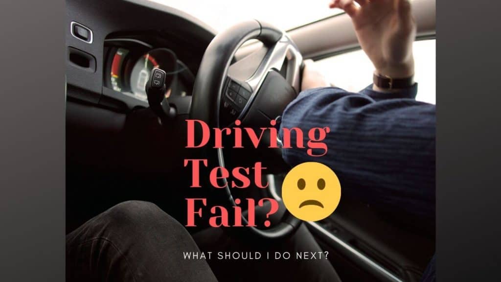 This is what you need to do next if you have failed your Driving Test