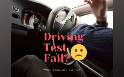 Driving Test Fail? What Should I do next?