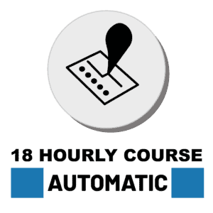 18 hourly course automatic intensive driving course