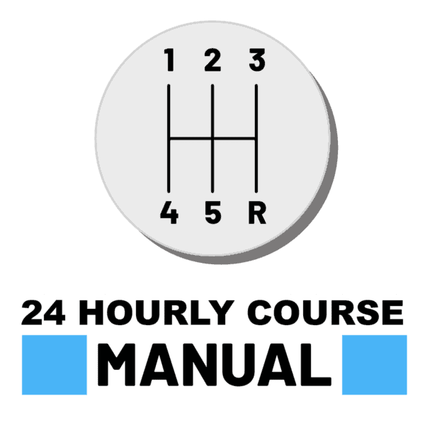 Book Now your Intensive Driving Course Manual 24 hourly lesson with Intensive Courses Driving School