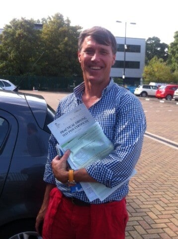 Congratulations to Steve, London SE1, on passing your Practical Test with an intensive driving course at Intensive Courses Driving School