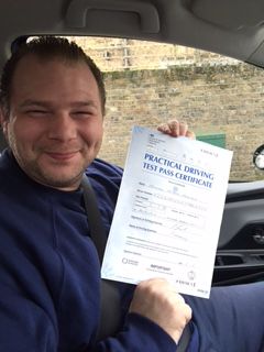 Congratulations‬ to Michael, London SE16, on passing your driving ‪test‬ with an intensive driving course and the help of Paresh from Intensive Courses Driving School