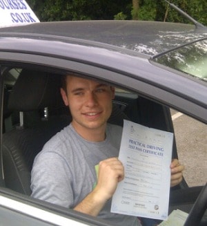Congratulations‬ to Tom, London SE25, on passing your practical ‪test‬ with an intensive driving course and the help of Ruth from Intensive Courses
