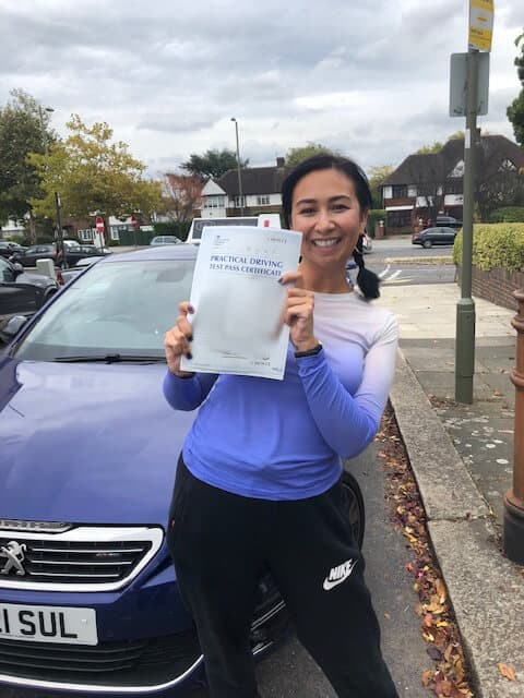 Intensive Driving Courses Testimonial in London N13