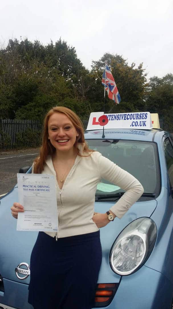 London N7 - Intensive Driving Courses Testimonnial