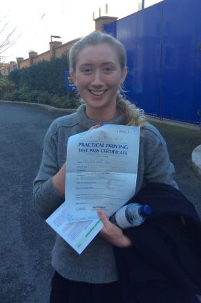 Congratulations to Ava from London W11 on passing your practical test with the help of an intensive driving course and Chris from Intensive Courses