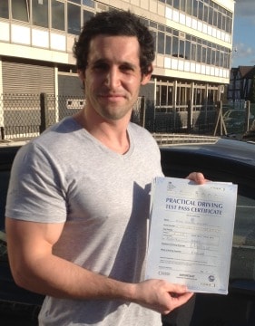 Congratulations to Kevin, North West London, on passing your practical test with Intensive Courses