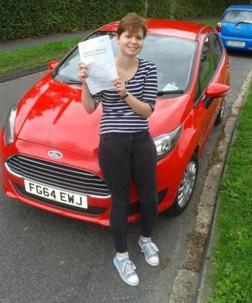 Congratulations to Elizabeth from South West London on passing your practical test with a crash course from Intensive Courses