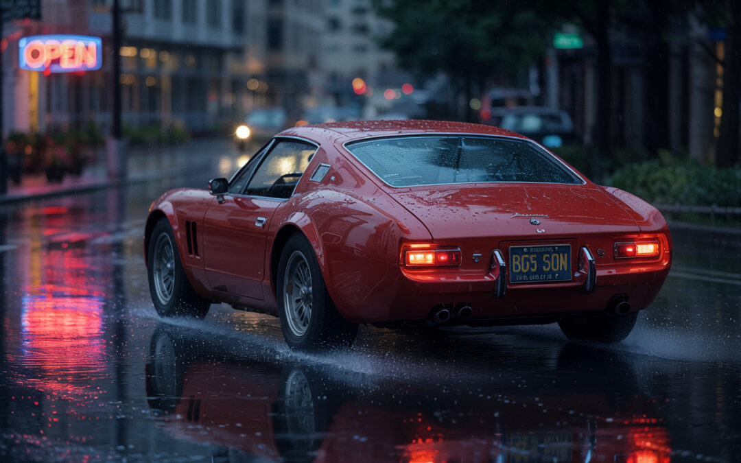 Braking on wet roads